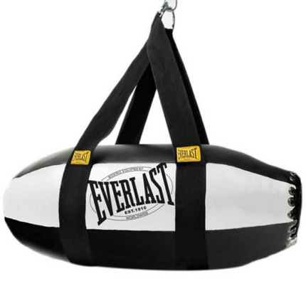 Everlast 1910 Torpedo Uppercut Bag Black/White