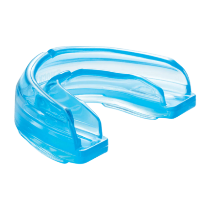Shock Doctor Single Braces JUNIOR Mouth Guard Blue