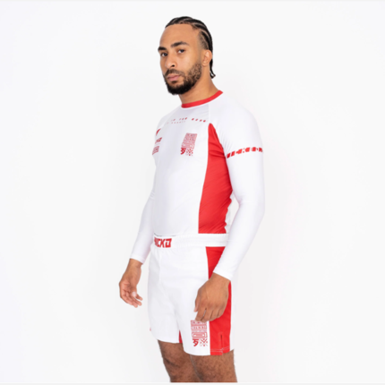 Wicked1 Rashguard Long Sleeve TRACK  White