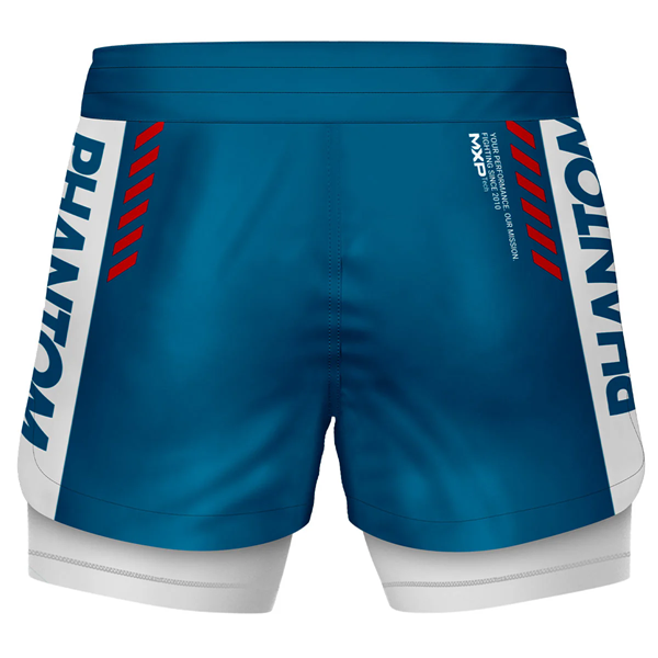 Phantom Fightshorts Fusion 2in1 Apex Blue - Image 3